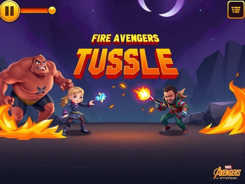 Fire Avengers Tussle character lineup